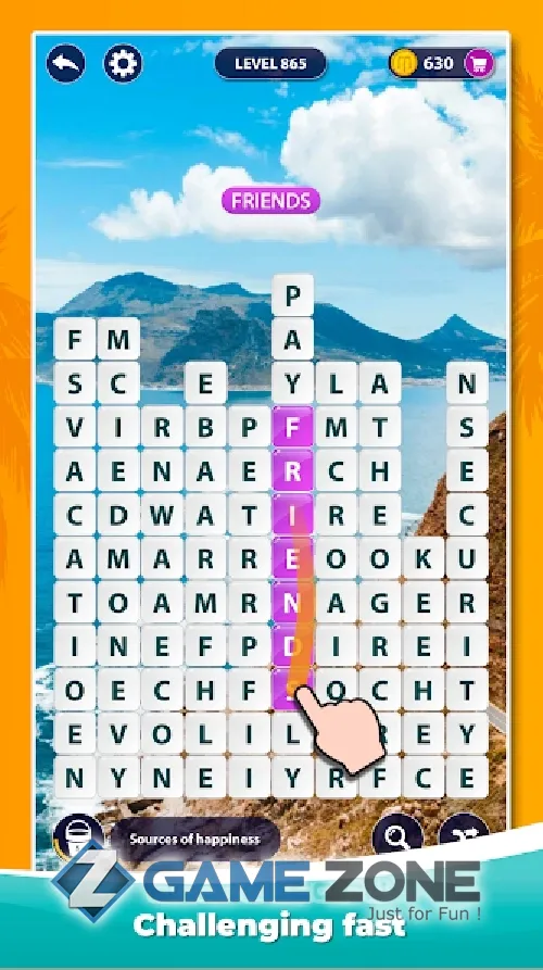 صورة من لعبة Word Surf - Игра в слова & Кроссворд
