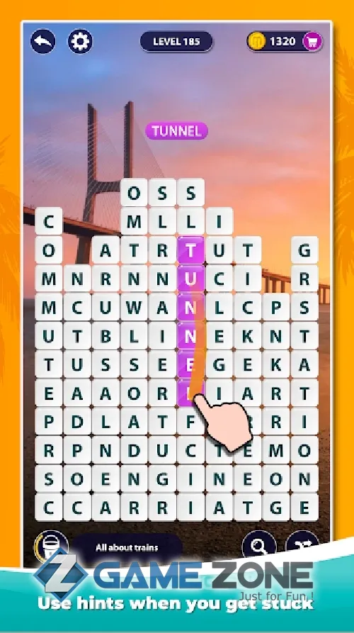 صورة من لعبة Word Surf - Игра в слова & Кроссворд