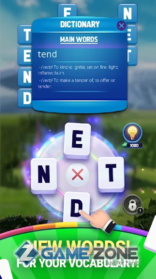 صورة من لعبة Words of Fortune Word Games Crosswords Puzzles