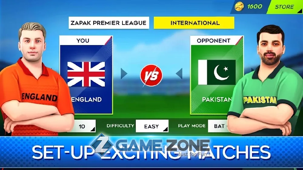 صورة من لعبة World Cricket Premier League [Mod Money]