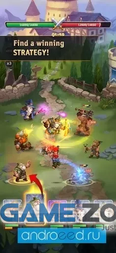 صورة من لعبة World of Heroes RPG Idle game