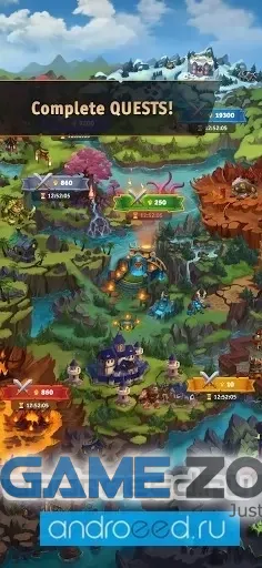 صورة من لعبة World of Heroes RPG Idle game