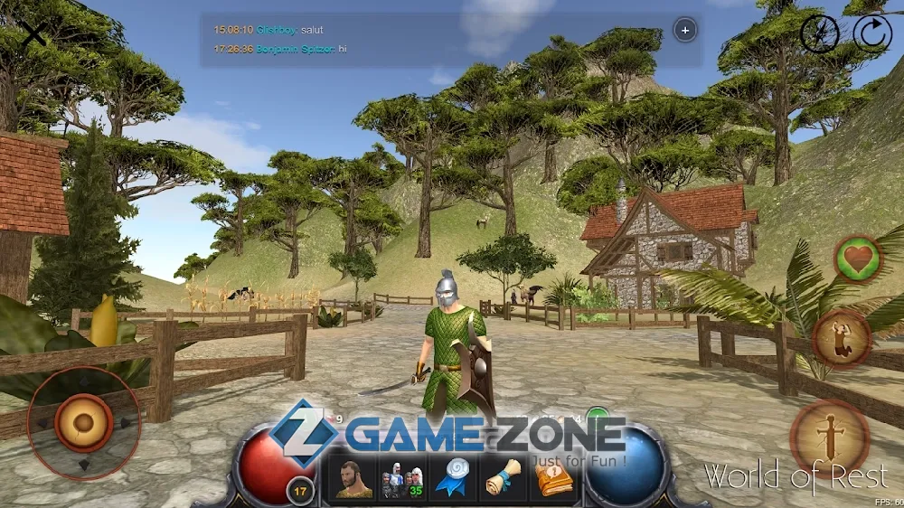 صورة من لعبة World Of Rest Online RPG