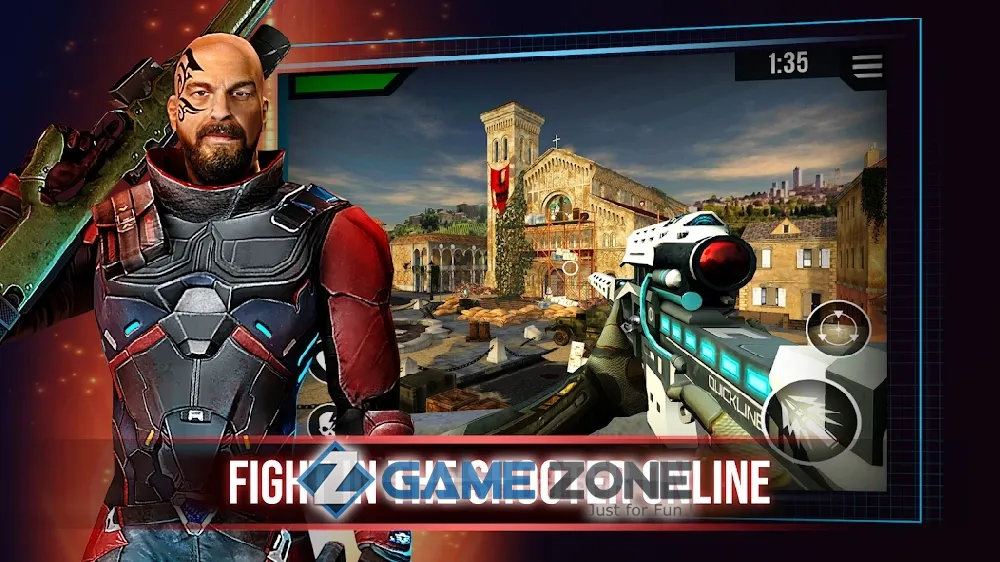 صورة من لعبة World of Snipers - action online game