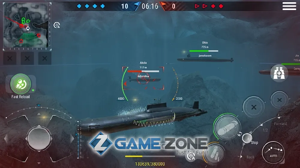 صورة من لعبة WORLD of SUBMARINES: Navy Shooter 3D War Game [Mod Menu]