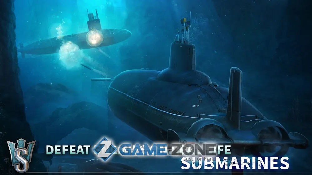 صورة من لعبة WORLD of SUBMARINES: Navy Shooter 3D War Game [Mod Menu]