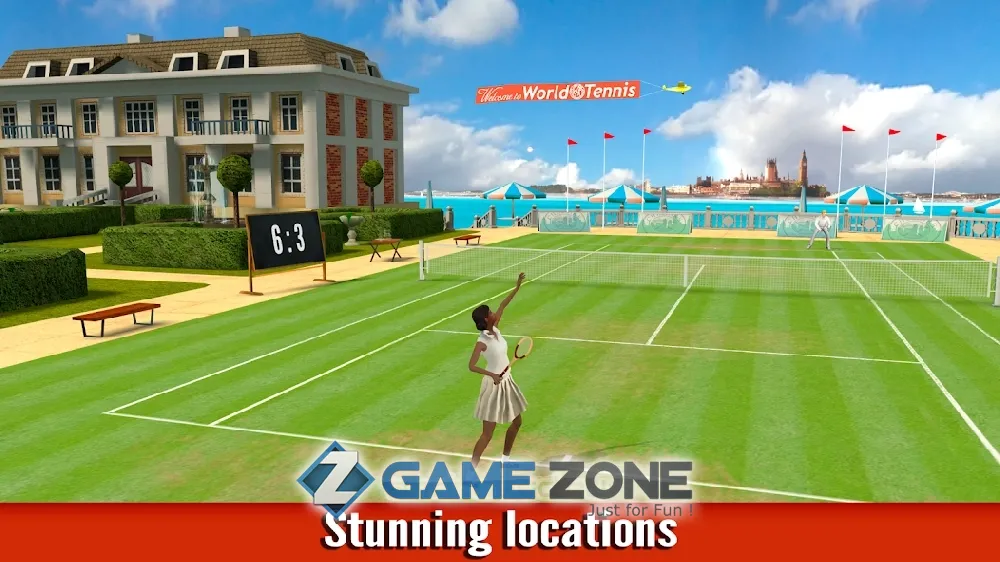 صورة من لعبة World of Tennis: Roaring 20s [Много денег]