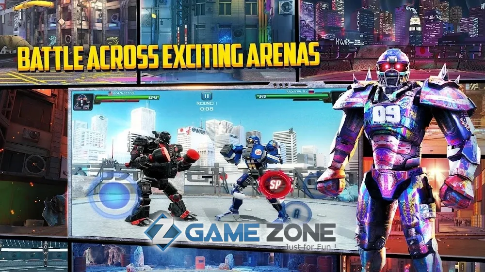 صورة من لعبة World Robot Boxing 2