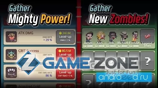 صورة من لعبة World Zombie Contest