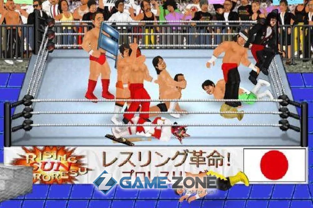 صورة من لعبة Wrestling Revolution