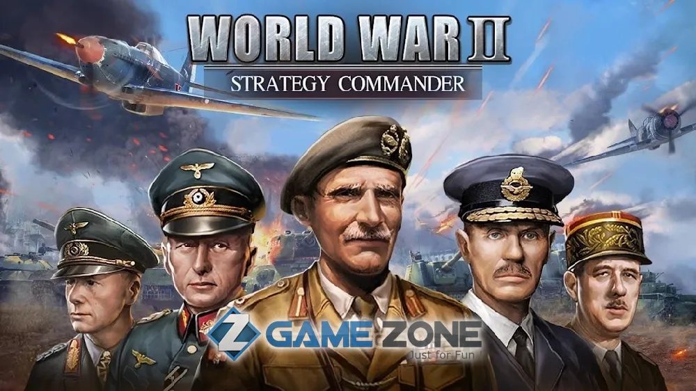 صورة من لعبة WW2: Strategy Commander [Много денег]