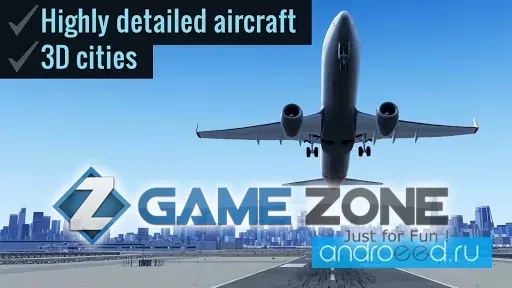 صورة من لعبة XPlane Flight Simulator