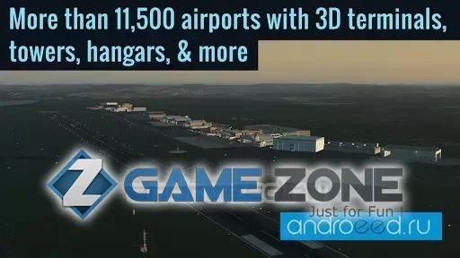 صورة من لعبة XPlane Flight Simulator