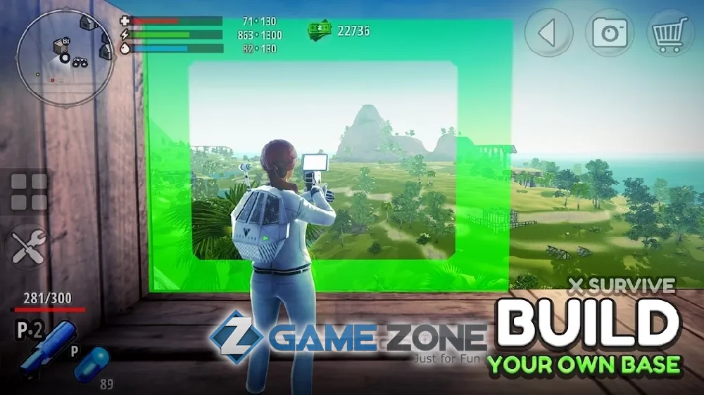 صورة من لعبة X Survive Crafting & Building Sandbox [Free Craft]