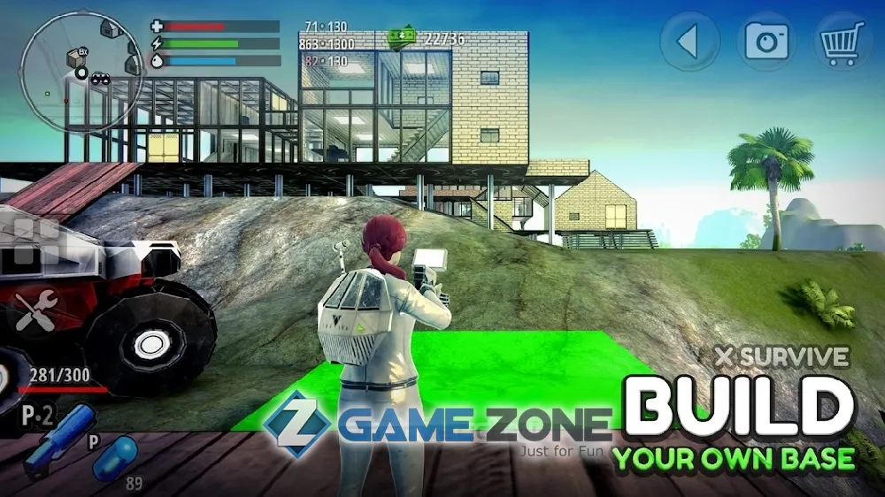 صورة من لعبة X Survive Crafting & Building Sandbox [Free Craft]