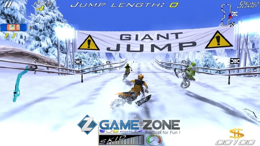 صورة من لعبة XTrem SnowBike [Mod Money]