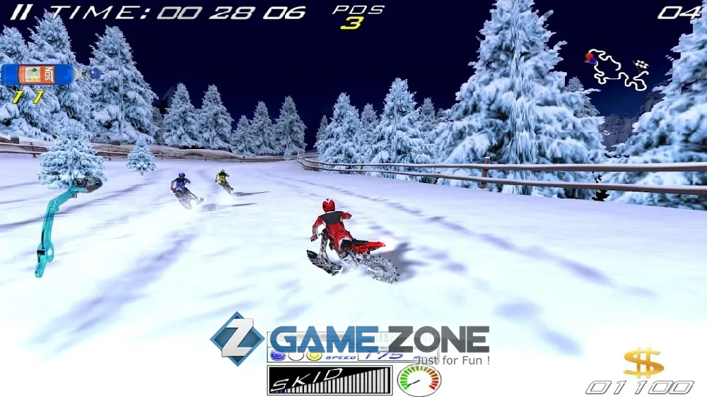 صورة من لعبة XTrem SnowBike [Mod Money]
