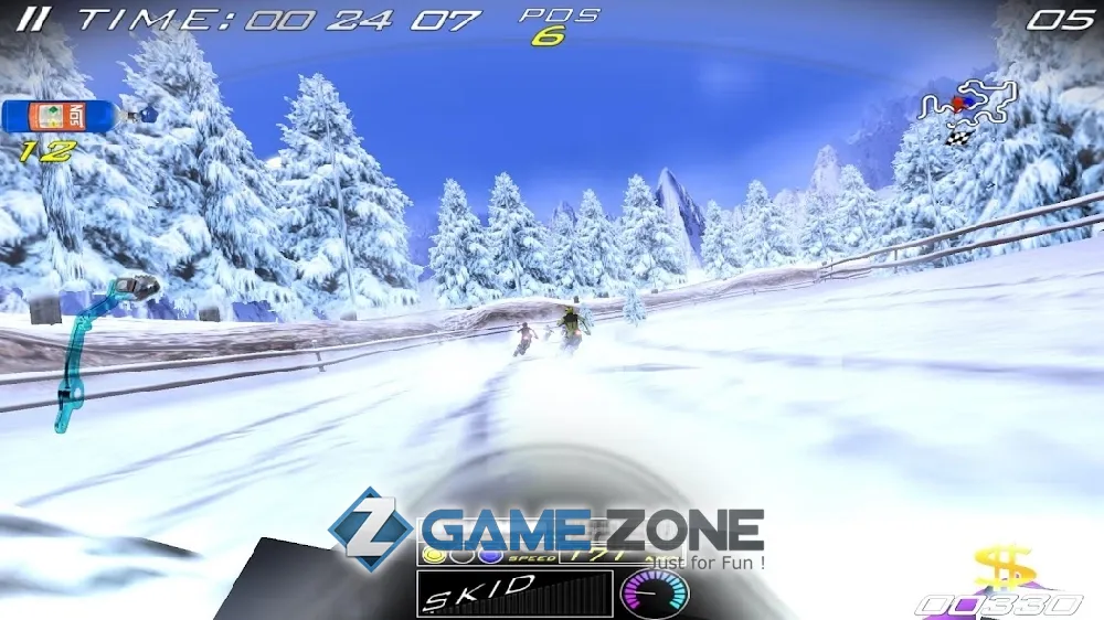 صورة من لعبة XTrem SnowBike [Mod Money]