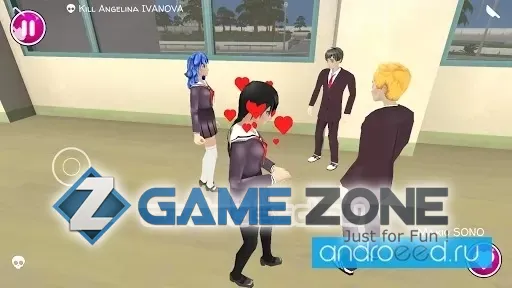 صورة من لعبة Yandere School Full Version