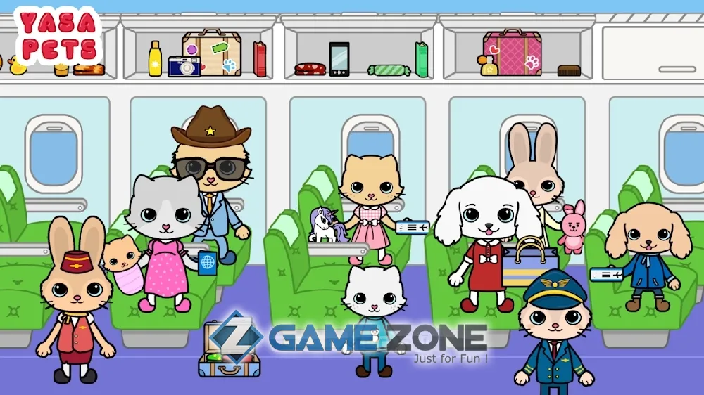 صورة من لعبة Yasa Pets Airport