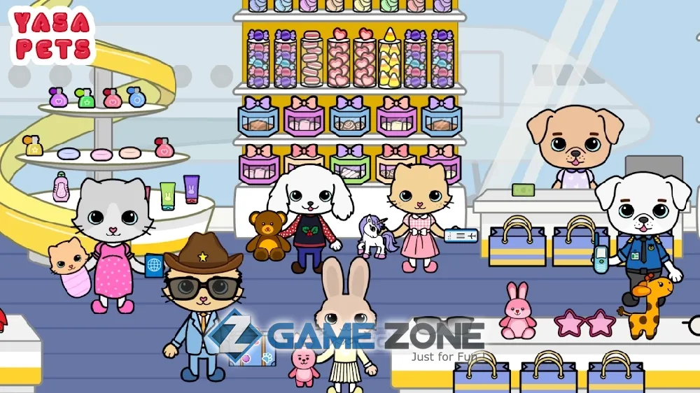 صورة من لعبة Yasa Pets Airport