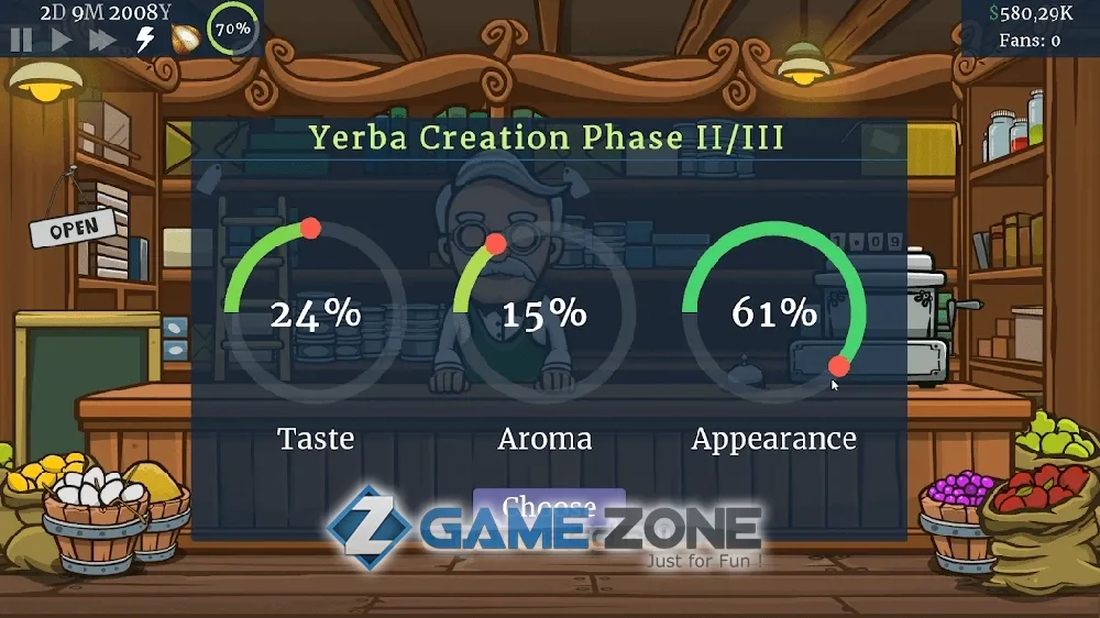 صورة من لعبة Yerba Mate Tycoon