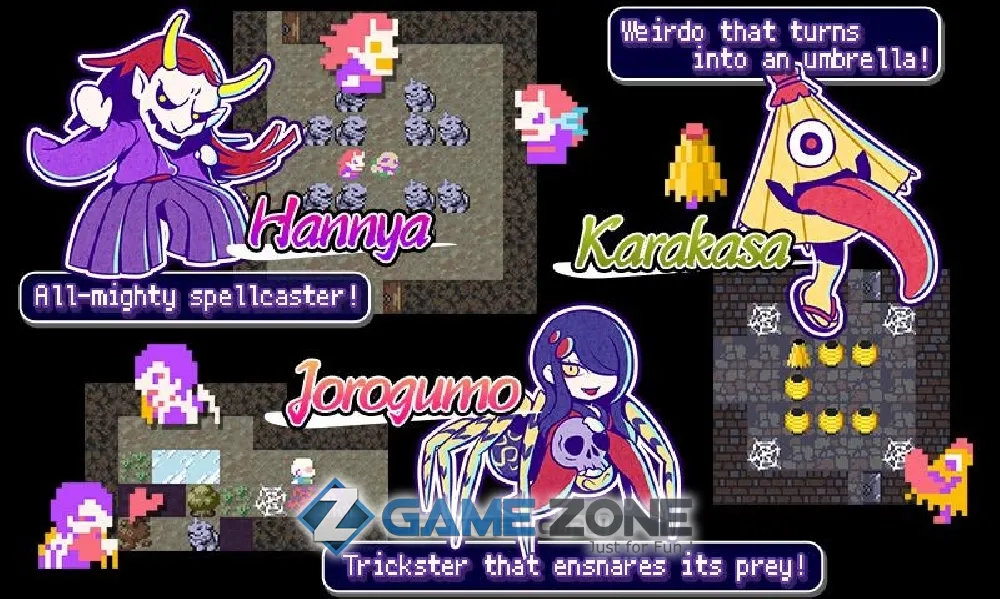 صورة من لعبة Yodanji: The Roguelike