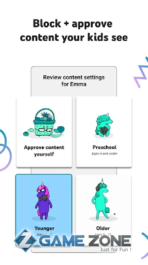 صورة من لعبة YouTube Kids
