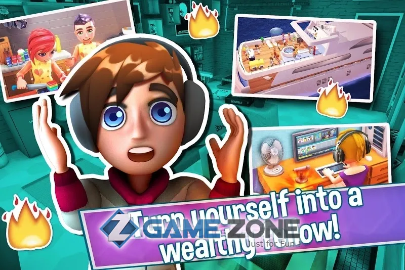 صورة من لعبة Youtubers Life - Gaming [Unlocked]