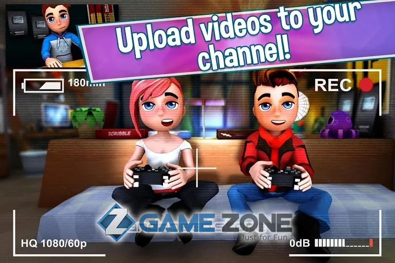 صورة من لعبة Youtubers Life - Gaming [Unlocked]