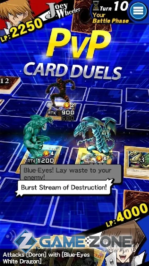 صورة من لعبة Yu-Gi-Oh! Duel Links