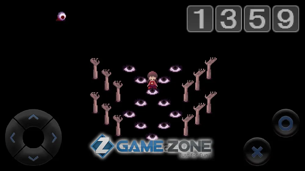 صورة من لعبة Yumenikki