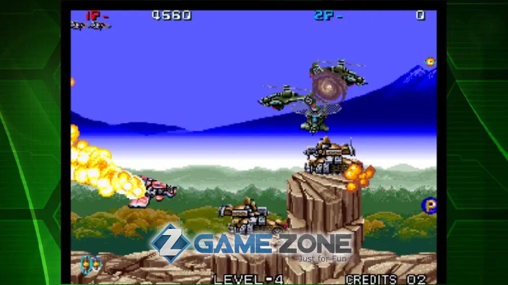 صورة من لعبة ZED BLADE ACA NEOGEO