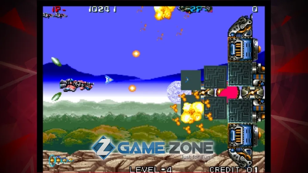 صورة من لعبة ZED BLADE ACA NEOGEO