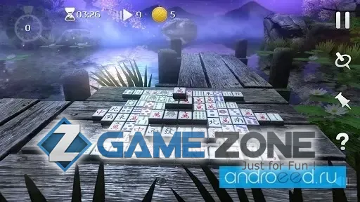 صورة من لعبة Zen Garden Mahjong