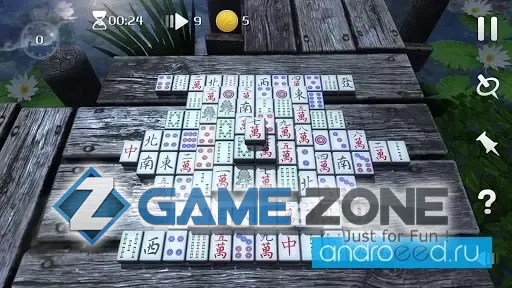 صورة من لعبة Zen Garden Mahjong