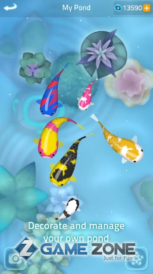 صورة من لعبة Zen Koi 2 (Unreleased)