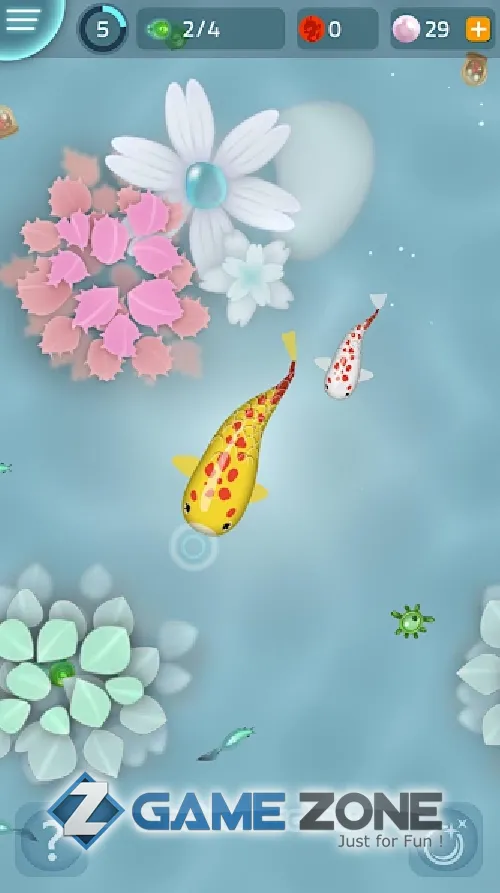 صورة من لعبة Zen Koi