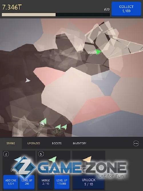 صورة من لعبة Zen Shards Idle Merge Game [Mod Money]