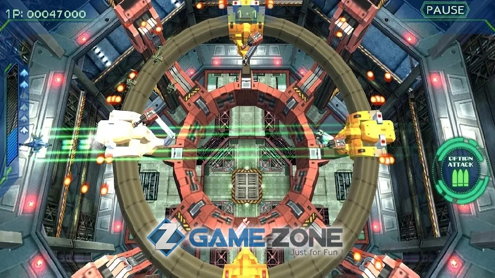 صورة من لعبة ZERO GUNNER 2 classic