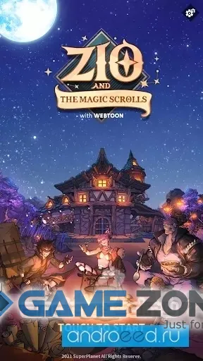 صورة من لعبة ZIO and the Magic Scrolls