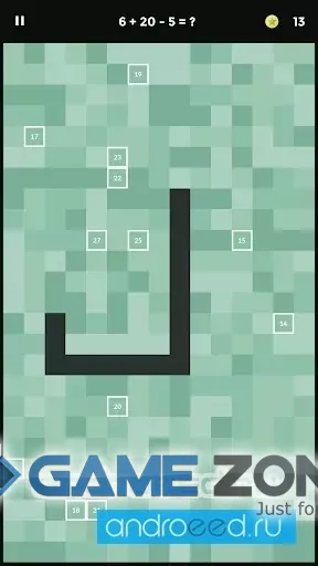 صورة من لعبة Zmath