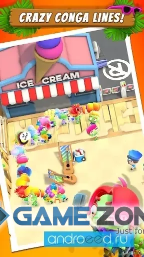 صورة من لعبة Zombie Beach Party [Много денег]