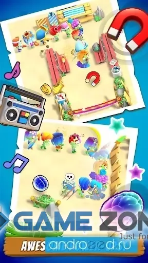 صورة من لعبة Zombie Beach Party [Много денег]