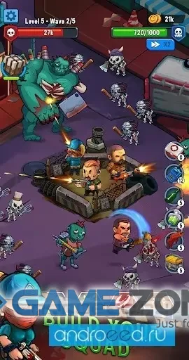 صورة من لعبة Zombie idle City defense [Mod Money]