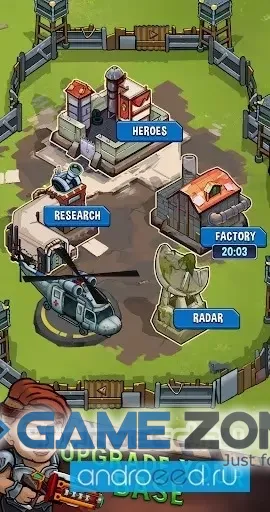 صورة من لعبة Zombie idle City defense [Mod Money]