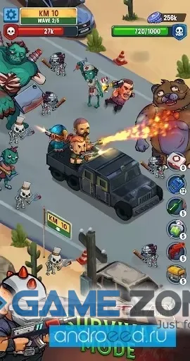 صورة من لعبة Zombie idle City defense [Mod Money]