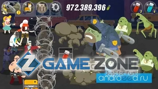صورة من لعبة Zombie is coming [Много денег]