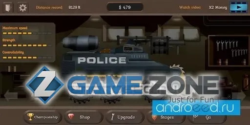 صورة من لعبة Zombie Metal Racing [Mod Money]