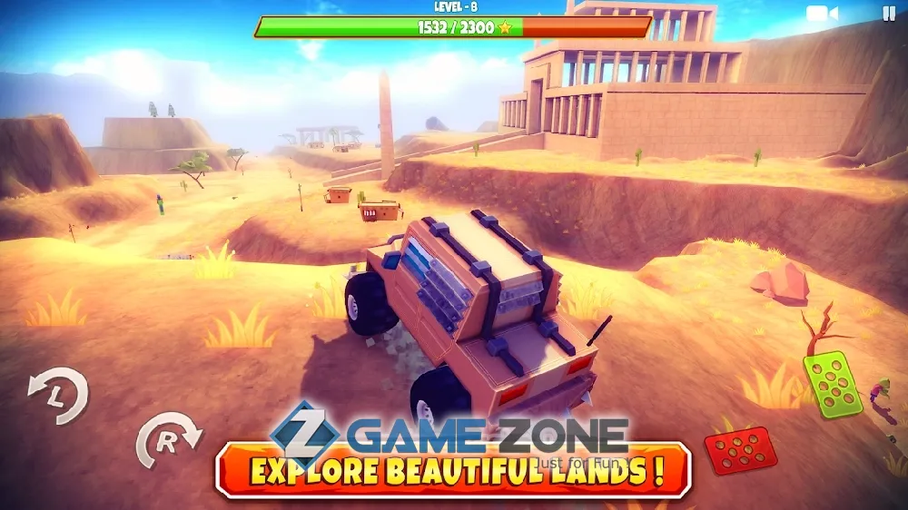 صورة من لعبة Zombie Offroad Safari [Mod Diamonds]